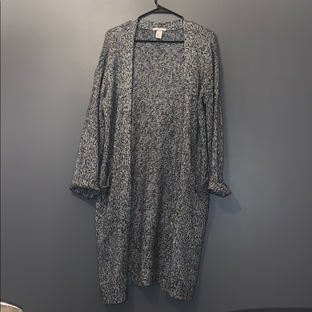 H&M long sweater cardigan
